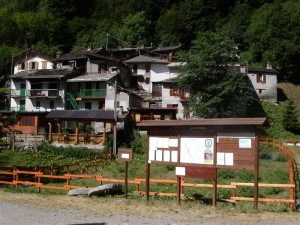 Balziglia, frazione del comune di Massello, Val Germanasca