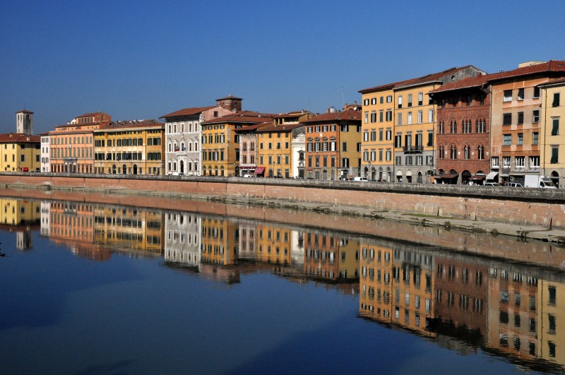 ''Riflessi sull’Arno'' - Pisa