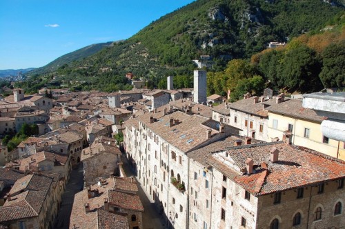 Gubbio - dalla "loggia"del Palazzo dei Consoli