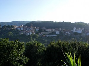 Panorama di Conca della Campania