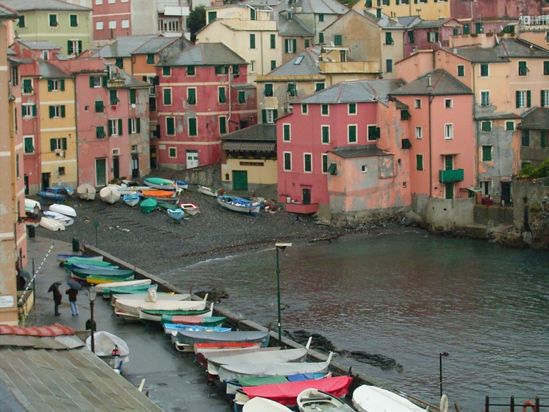 ''un angolo di genova sul mare'' - Genova