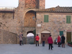 la porta d’ingresso di Monteriggioni
