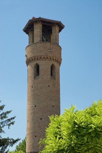Cotignola - PARTICOLARE DELLA TORRE D'ACUTO Cotignola - PARTICOLARE DELLA TORRE D'ACUTO