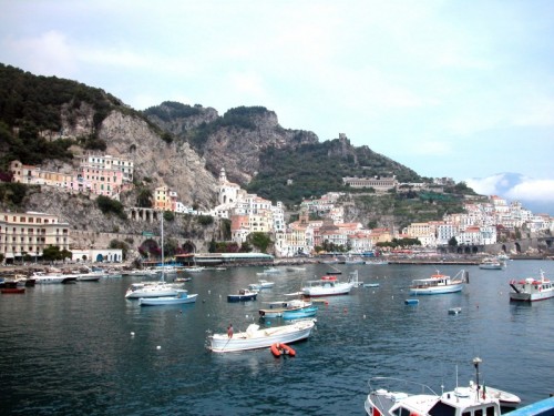 Amalfi - Amalfi dal porto