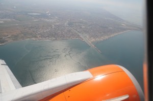 Sorvolando Fiumicino