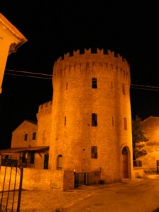 Torre circolare del borgo di Mosciano S.A.