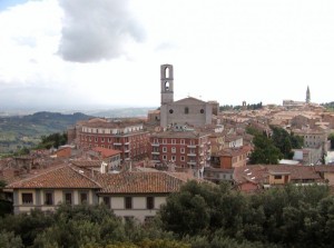 Perugia, vista dall’alto