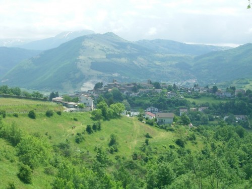 Montereale - montereale in lontananza 