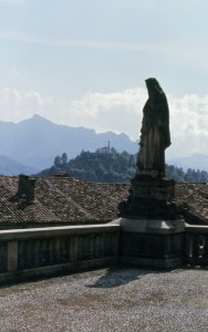 Panorama dal sagrato della chiesa