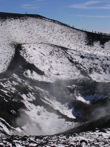 Nicolosi - 2920 mt cratere dell'etna