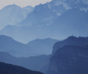 Il Cimone Visto dal Monte Rasta -Altopiano di Asiago.