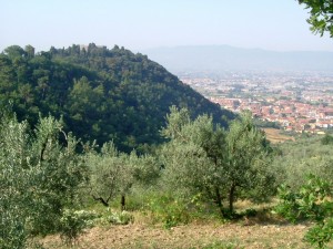 Montemurlo e la Rocca visti da Cicignano