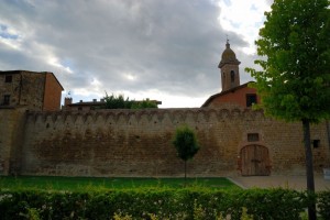 Le mura della cittadina