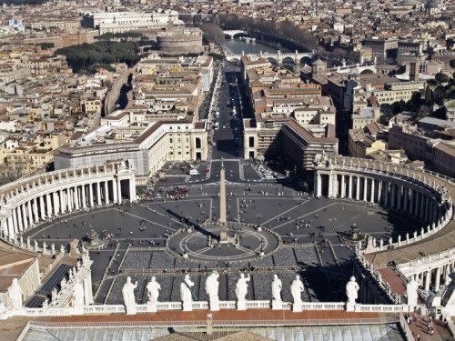 Roma - Dall'alto di San Pietro