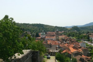 vista dal castello