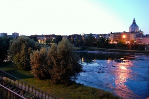 Pavia s prepara alla sera