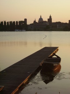 Mantova dal Campo Canoe.. Lago di Mezzo