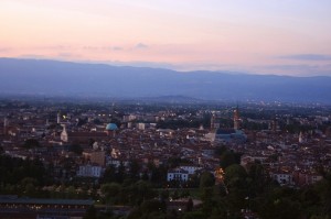Vicenza dal Santuario del Monte Berico