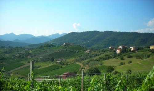 Scanzorosciate - Panorama sulla frazione di Niccoloni