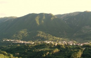 Panorama di Villagrande di Tornimparte.