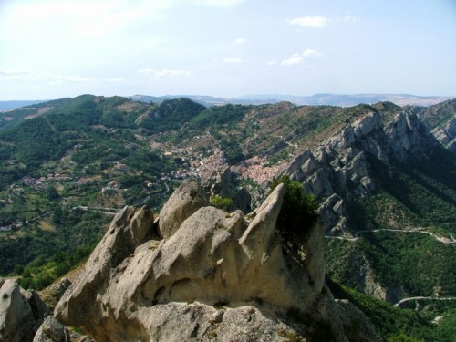 Castelmezzano - Vista dall'alto