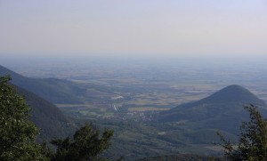 Cinto Euganeo: panoramica dal Monte Venda