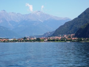 Dervio vista da Bellano
