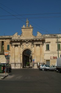 Porta San Biagio e piazza antistante