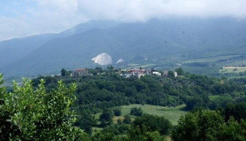 Gioia Sannitica - Panorama di Carattano (frazione di Gioia Sannitica)