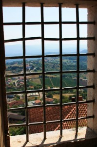 il Sannio visto dalle celle del castello di Montefusco