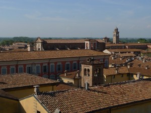 Piacenza dall’alto, con le sue chiese