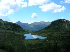 Lago delle Buse presso Cima Ziolera - Lagorai