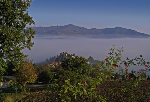 Bagno di Romagna - Selvapiana alle prime avvisaglie d'autunno