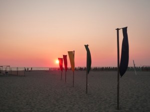 tramonto in spiaggia