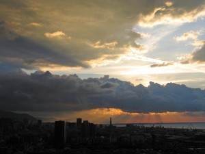 L’alba di Genova