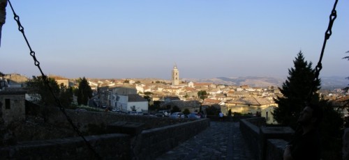 Melfi - Panorama di Melfi dal castello