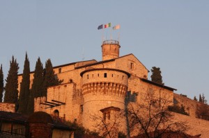 Il castello al tramonto