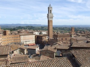 Panorama con Torre del Mangia