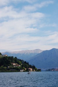Vista sul lago di Como
