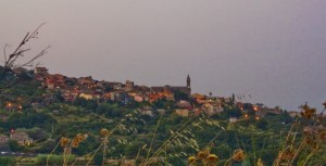Tra fronde e steli d’erba, le ultime luci su Sant’Alfio