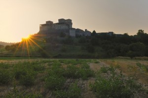 Tramonto a Torrechiara