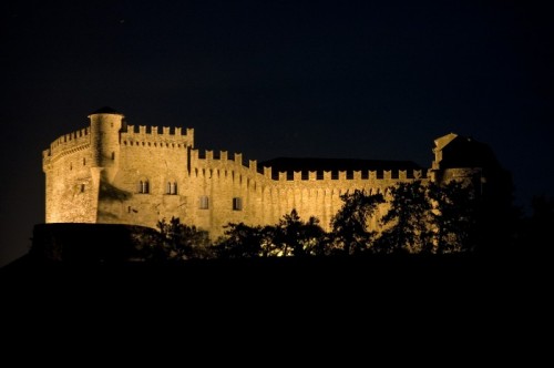 Fosdinovo - castello in notturna ... 