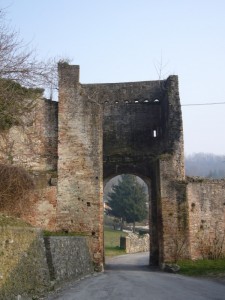 Ingresso alla rocca di Collalto