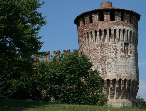 Soncino - Rocca di Soncino - una torre