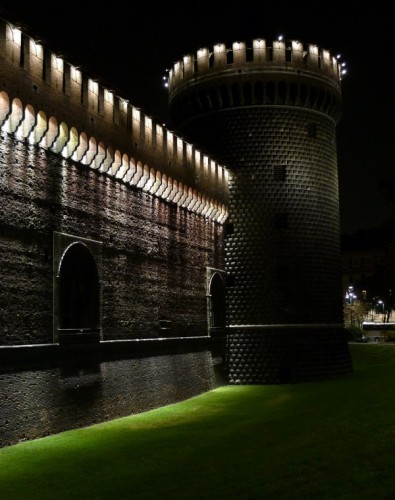 Milano - Sera di settembre al castello Milano - Sera di settembre al castello