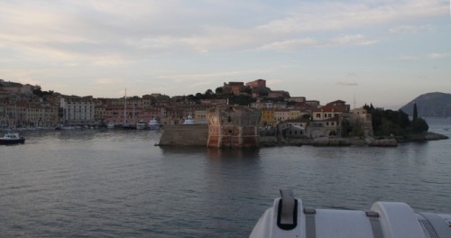 Portoferraio - Entrando in porto