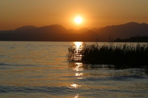 E sul calar del giorno….