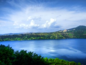 Panorama Lago di Castel Gandolfo