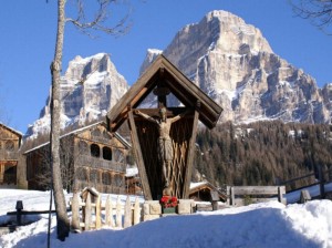 Il Monte Pelmo dal Cristo di Coi