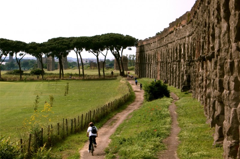 ''pedalando nella storia'' - Roma